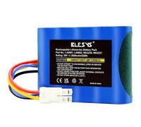 BLESYS WA3230 WA3231 Batterie pour WORX Landroid S300, S 390m2, S Basic, S300i, S450i, S500i, S700i, WR100SI, WR101SI, WR102SI, WR103SI, WR104SI, WR105SI, WR106SI [20V, 2600mAh]