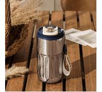Bleu argenté - Tasse thermos à café intelligente avec affichage intelligent de la température, gobelet en aci
