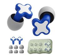 Bleu , Bouchons D'oreille En Silicone Pour Dormir Bouchons D'oreille En Silicone Isolation Acoustique Bouchons D'oreille Anti-Bruit - Bouchons D'oreille De Concert Protection Auditive Haute Fidélité