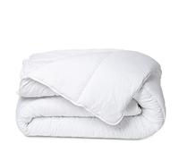 Bleu Calin Couette Coton Bio - Chaude - Enveloppe en Coton Issu de l'agriculture Biologique certifié GOTS - 220x240cm