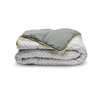 Bleu Calin Couette imprimée Graphique 350g/m2 - Chaude et Douce - Utilisation sans Housse - 220x240cm