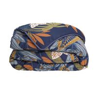 Bleu Calin Couette imprimée La Florale 400gr/m2 - Chaude et Douce - Utilisation sans Housse - 140x200cm