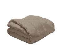 Couette Tempérée Cocooning 140x200cm pour Lit 90x190 - Enveloppe Ultra Douce Édredon 350g/m² Fabriqué en France - Beige - BLEU CALIN