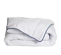 Couette Tempérée 240x260cm Toutes saisons - Garnissage 300gr/m2 - Enveloppe douce microfibre - BLEU CALIN