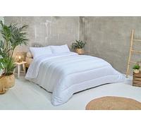 Bleu Calin Couette Très chaude Hiver 450g/m², pour Lit 1 à 2 personnes, Enveloppe Douce Microfibre, Fabriquée en France, 200x200 cm