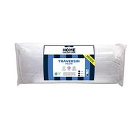 Bleu Calin Home Collection, Traversin Moelleux 2 Personnes 160 cm, Enveloppe Microfibre Douce, Labelisé Oeko-tex, Fabriqué en France