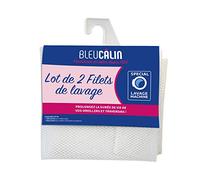 Bleu Calin Lot De 2 Filets De Lavage Oreiller Traversin, Polyester, 65 x 30/65 x 40 cm