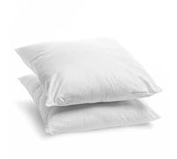 BLEU CALIN Lot de 2 Oreillers Anti-Acariens - Confort Ferme - Traitement Anti-acariens SANITIZED - 60x60cm