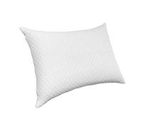 Bleu Calin Oreiller Ergonomique à Mémoire de Forme Souplesse, Respirant, Enveloppe Face Effet Rafraîchissant, Soutien Optimal pour Tête et Cou, Housse Amovible - 50 x 70 cm