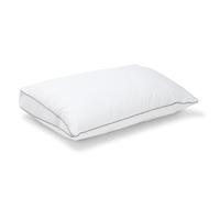 Bleu Calin Oreiller Souple 40x60cm Premium Ventilé | Enveloppe 100% Coton Percale, Multipositions de Sommeil, Fabriqué en France