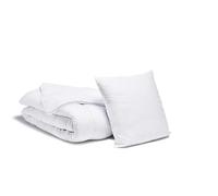 Bleu Câlin Pack Anti-Acariens Couette Chaude 140x200cm + 1 Oreiller 60x60cm