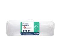 Bleu Calin Traversin Anti-acariens, Antibactérien - Confort Moelleux - Enveloppe Coton, 180 cm