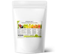 Bleu & Marine Bretania - Sel Epsom Engrais Universel | Nutriment 100% Naturel | Prévient Carence en Magnésium | Favorise Germination | Idéal pour Pelouse Verte, 1.5 kg