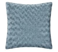 Atmosphera Créateur d'intérieur - Coussin Imitation Fourrure "Bou 45x45cm Bleu Orage Bleu orage G