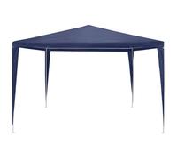 Bleu Pergola/Pavillon pour Fête - BKM - Tonnelle de jardin Tente de réception Chapiteau Bleu 3x3m_0977484