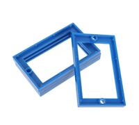 Bleue Rallonge 1,25 Électrique X avec Vis de Boîte 6-32 | Kit D’extension de Montage, Réglage de Profondeur, pour Prises et Interrupteurs, Usage Bureau et Hôtel