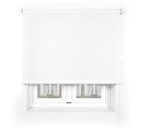 Blindecor Ara Premium | Store uni translucide de haute qualité - Blanc, 100 x 240 cm (largeur x hauteur) | Taille du tissu 97 x 235 cm. Stores de fenêtre