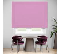 Blindecor Ara | Store enrouleur translucide uni - Violet, 140 x 175 cm (largeur x hauteur) | Taille du tissu 137 x 170 cm | Stores pour fenêtres