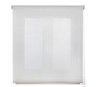 Blindecor Belmont Store Enrouleur Tissu translucide Argenté 100 x 180 cm