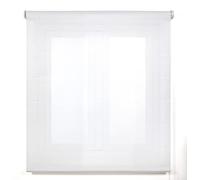 Blindecor Belmont Store Enrouleur Tissu translucide Blanc 110 x 270 cm