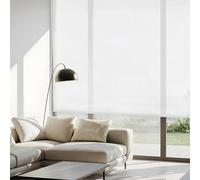 Blindecor Belmont Store Enrouleur Tissu translucide Blanc 190 x 180 cm