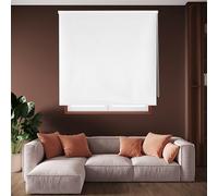 Blindecor Draco Store Enrouleur occultant uni Blanc cassé 80 x 175 cm Dimensions du Tissu 77 x 170 cm Store Thermique Blackout