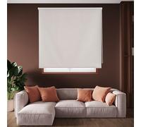 Blindecor Draco Store Enrouleur Opaque - Gris argent, 100 x 230 cm (largeur x hauteur) | Taille du tissu 97 x 225 cm. Stores thermiques occultants