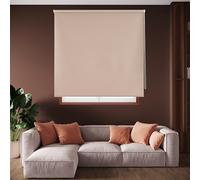 Blindecor Draco Store Enrouleur Opaque - Marron clair, 160 x 230 cm (largeur x hauteur) | Taille du tissu 157 x 225 cm. Stores thermiques occultants