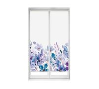 Blindecor Duo Relax Lot de 2 Stores enrouleurs translucides sans perçage Easy Fix Impression numérique Modèle Violet Garden 40 x 150 cm (Largeur x Hauteur) Dimensions du Tissu 37 x 145 cm