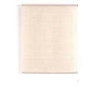 Blindecor Iris Store Enrouleur translucide rayé en Tissu Ivoire 100 x 180 cm