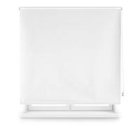 Blindecor Store Enrouleur occultant de qualité supérieure sur Mesure Couleur Blanc cassé 100 x 220 cm Dimensions du Tissu 97 x 215 cm Store Enrouleur Opaque avec Tube de 38 mm