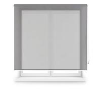 Blindecor Store Enrouleur Screen sur Mesure Store Enrouleur Screen sur Mesure Couleur Gris foncé 150 x 180 cm Dimensions du Tissu 147 x 175 cm