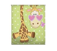 Blindecor Store Enrouleur translucide numérique pour Enfant Girafa Love, 110 x 180 cm