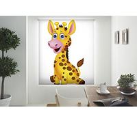 Blindecor Store Enrouleur translucide pour Enfant Girafa, 150 x 180 cm (W-I-54168)