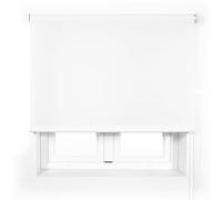 Blindecor Store Enrouleur translucide Premium sur Mesure Store Enrouleur translucide Tube de 38 mm d'épaisseur 145 x 165 cm Dimensions du Tissu 142 x 160 cm Blanc