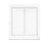 Blindecor Store Enrouleur Voile translucide - Rideau occultant pour fenêtre - Blanc - 120 x 180 cm - Dimensions du Tissu 117 x 175 cm