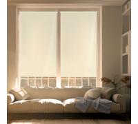 Blindecor Zeus Store Enrouleur Opaque Easyfix - Beige, 62 x 180 cm (largeur x hauteur) | Taille du tissu 59 x 175 cm | Stores occultants sans outils
