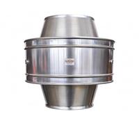 BLINDOCOM - Chapeau de cheminée en acier inoxydable Couvercle Bouchon Protection Anti-oiseaux Pare-vent Extracteur de fumées statique sans moteur Chapeau de protection contre la pluie et la neige