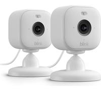 Blink Mini 2 - Caméra de surveillance, caméra de sécurité intelligente enfichable avec vision nocturne HD en couleur, spotlight intégré, fonction interphone et détection de mouvement, compatible Alexa