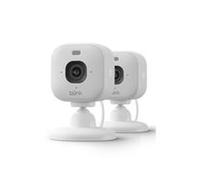 Blink Mini 2K+ Pack de 2, Caméra IP de sécurité, Intérieur, Sans fil, Bureau, Blanc, Cube