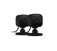 Blink Mini - Caméra de surveillance compacte et intelligente pour l'intérieur, vidéo HD 1080p, vision nocturne, audio bidirectionnelle, détection de mouvement ; installation facile, fonctionne avec Al
