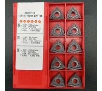 BlissfulAbode WNMG080404-MA Lot de 10 pièces de rechange pour plaquettes de tournage WNMG 431