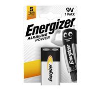 Energizer Pile 9V Alkaline Power 6LR61