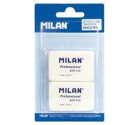 Blister 2 Gommes Professional Soft 412 (Caoutchouc Synthétique)