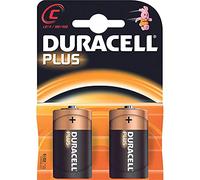 Blister 2 piles duracell plustype lr14 - c -