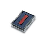 Blister 3 cassettes encre bleue/rouge Professional Line 6/58/2 - Bicolore