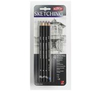 Blister 4 Crayons Sketching Multicolore