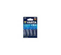 Blister 4 piles LR6/AA VARTA Longlife Power (alcaline, 1.5V)