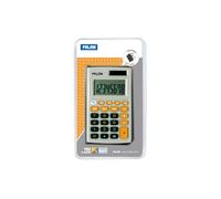 MILAN 150208OBL Blister calculatrice 8 chiffres avec boîtier Orange