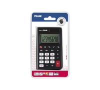 Blister calculatrice 8 chiffres avec étui, noir